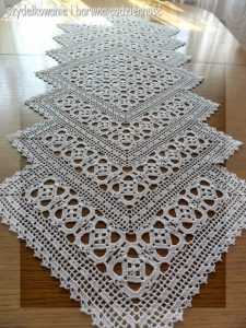 crochet doilies filet crochet runner- pic for inspiration. LHKBULG