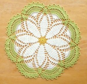 crochet doilies sweet daisy - free archived crochet doily pattern by aly hymel. RPABPTM