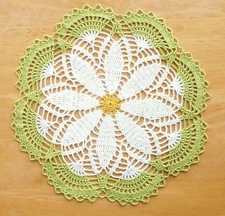 crochet doilies sweet daisy - free archived crochet doily pattern by aly hymel. RPABPTM