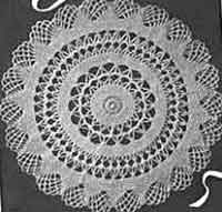crochet doily patterns 1942 doily PMQUGGB