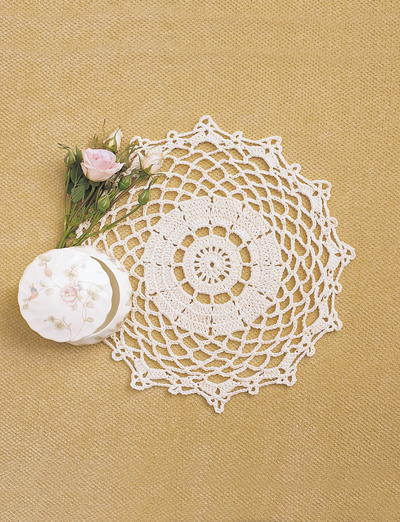 The two most popular crochet doily patterns