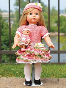 crochet doll clothes spring u0026 blossom crochet pattern EELTGTK