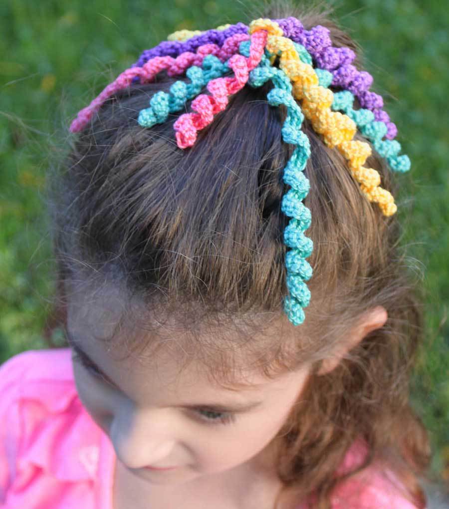 crochet hair accessories curly_crochet_ponytail-bow. curly crochet ponytail bow BOTREMY