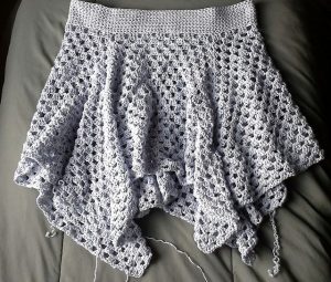 crochet skirt #crochet granny skirt free pattern by high strung designs MZOQLNE