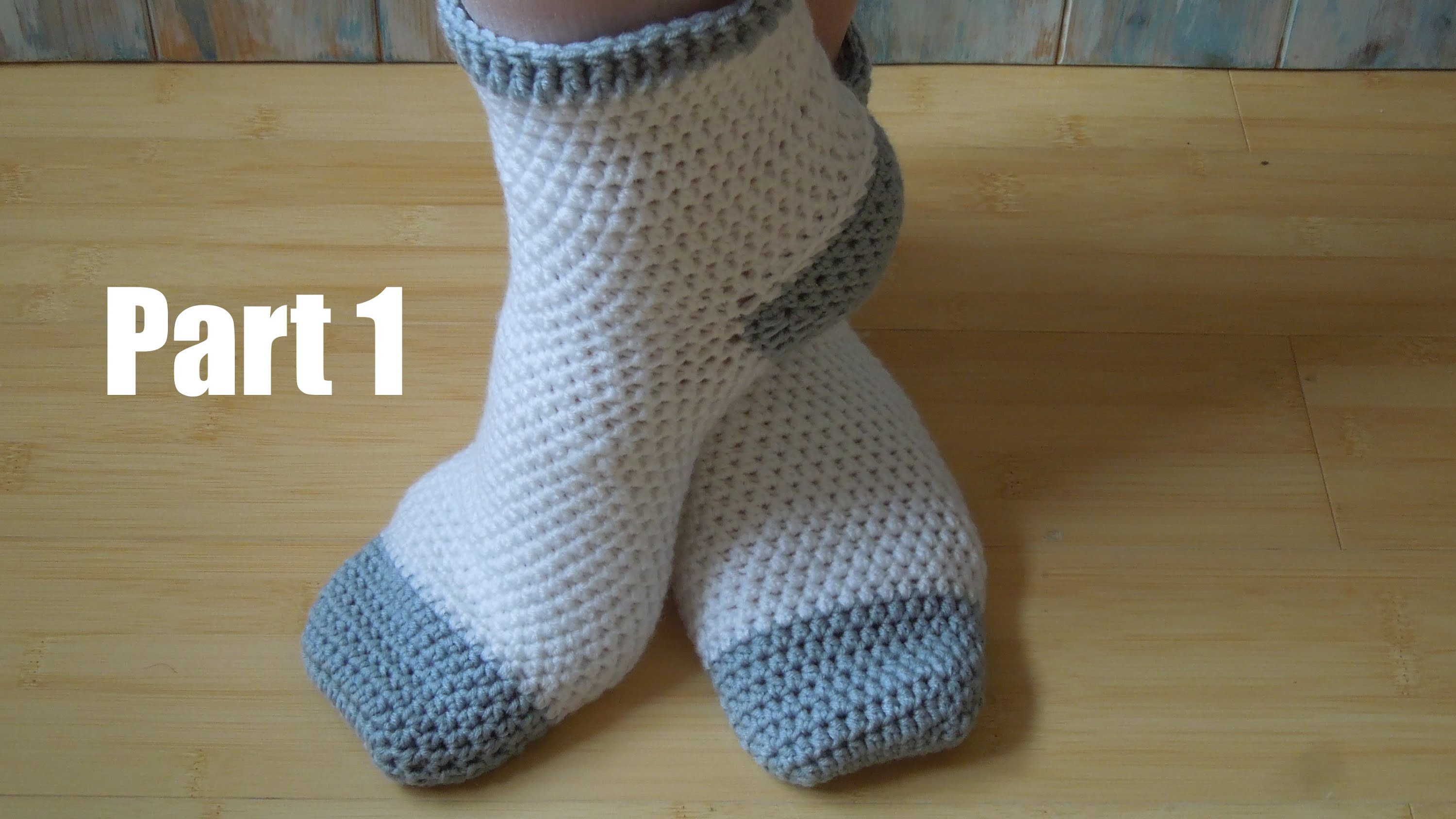 crochet socks (crochet) pt1: how to crochet adult socks - yarn scrap friday - youtube TZLKUNK