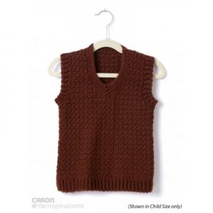 crochet vest adult crochet v-neck vest DASZZCB