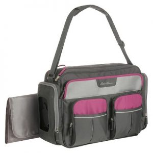 diaper bags eddie bauer places u0026 spaces duffle diaper bag - wild aster QERPLPP