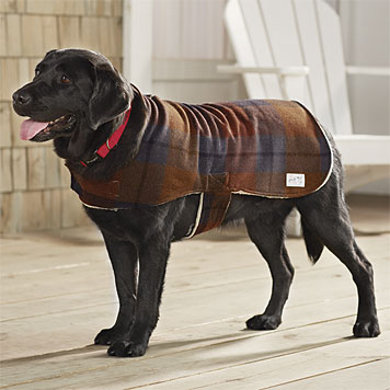 dog jackets plaid wool dog coat YFPXOZQ