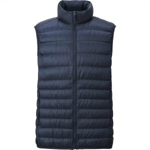 down vests men ultra light down vest, light gray, small VSNKZJX