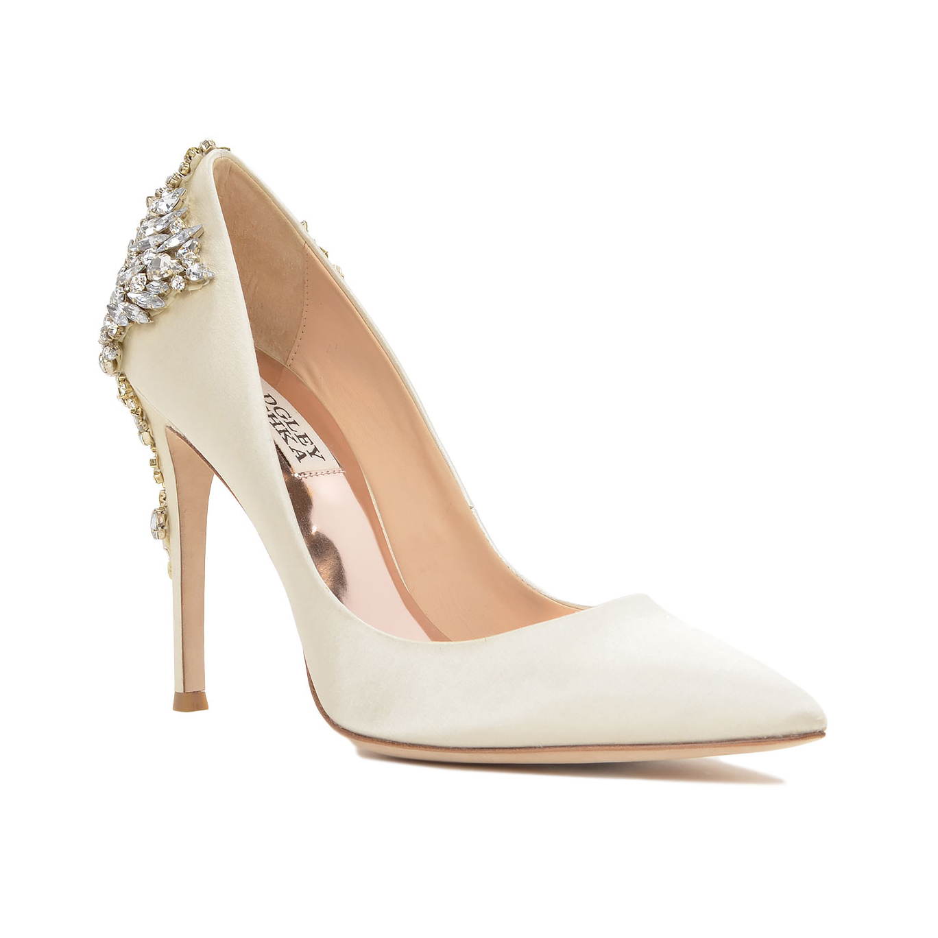 dyeable shoes badgley mischka gorgeous ivory SNQDHOP