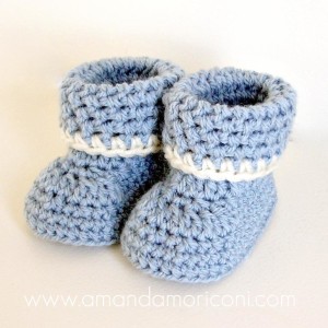 easy crochet baby booties cozy cuffs crochet baby booties pattern ... GEEDWUW