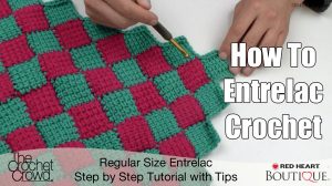 entrelac crochet entrelac afghan pattern + tutorial VGJBOQK