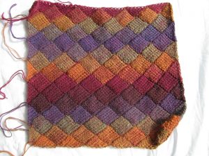 entrelac crochet you can create entrelac fabric in all sorts of different ways - knitting,  regular XEOTQXY