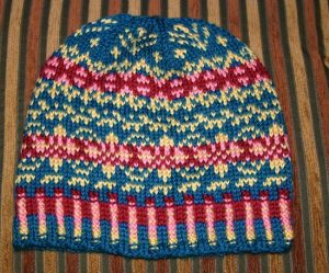 example of fair isle knitting. JCIUBXE