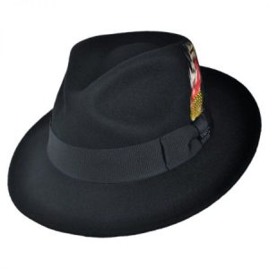 fedora hats c-crown crushable wool felt fedora hat FIRHHGL