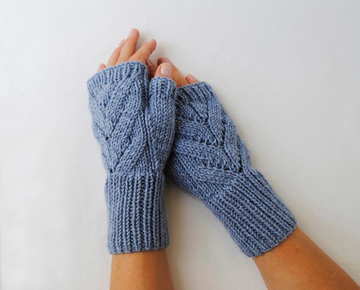 fingerless gloves knitting pattern  YFJDTVC