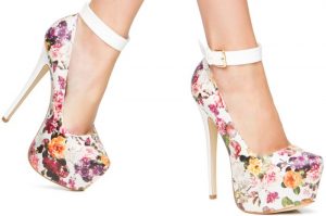 floral pumps OETNUMB