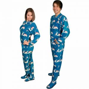 footie pajamas for adults with butt flap italian scooter fleece LJXSEMX