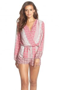 fraiche by j print long sleeve romper | nordstrom RTLDYNA