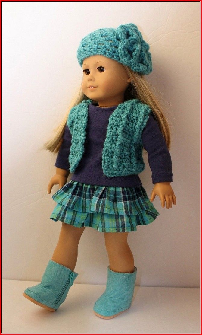 free crochet doll clothes patterns for 18 inch dolls DVBEZMF