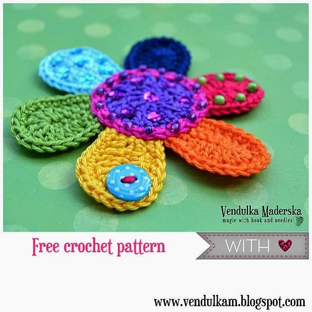 free crochet flower patterns 23. JFJKFHD