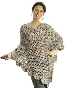The best of free crochet poncho patterns that you can easily create ...