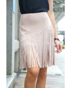 fringe skirt AIPJWZU