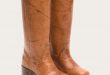 fry boots frye | campus 14l - saddle JBJYMQC