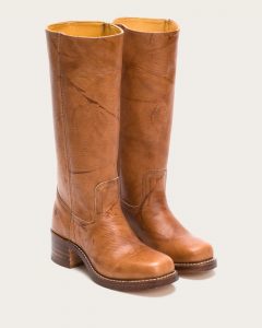 fry boots frye | campus 14l - saddle JBJYMQC