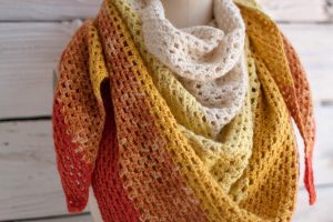 granny crochet shawl PXGZRKM