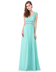 grecian dress ever pretty womens floor lenth short sleeve graduation dress 4 us aqua SSRFOFB