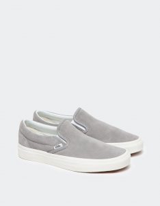 grey shoes womenu0027s gray classic slip-on in frost grey XQWCVIH