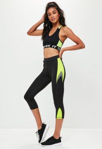 gym wear active black multi panel gym leggings active black multi panel gym leggings VBBOYRH