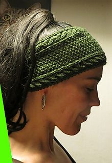 headband knitting pattern free knitting pattern: headband green forest on ravelry OJWXBAS