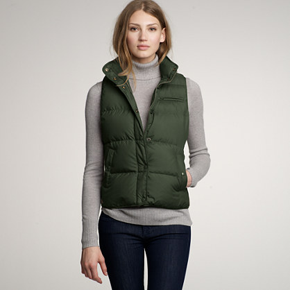 highland puffer vest : allproducts | j.crew WYOWYSH
