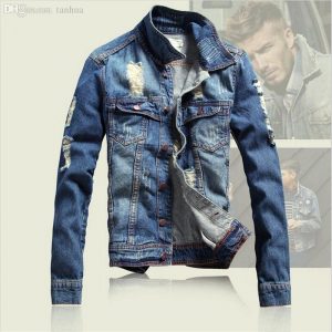 jean jackets for men fall ripped denim jacket 2016 menu0027s winter jean jacket men vintage denim  jackets for MCKVSSS