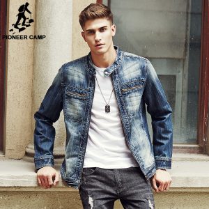 jean jackets for men pioneer camp 2017 new arrival denim jacket men fashion brand clothing jeans  jackets male LAWJOUV