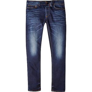 jeans for men mid blue wash sid skinny stretch jeans. u0027 GCMWDUO