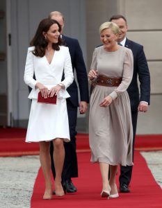 kate middleton style kate middleton arrives in poland for european state visit QJSESOP