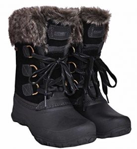 khombu boots khombu womens the slope winter snow boots (black, size 06) BQNGLMQ