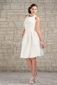 knee length wedding dresses karen gown WZFQIUF