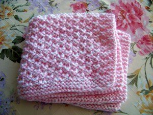 knit baby blanket box stitch baby blanket LTJTUIM