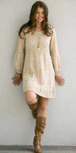 knit dress 080942 06 pt 87 voksen 1 s. hand knit women dress ... PHRWYKF