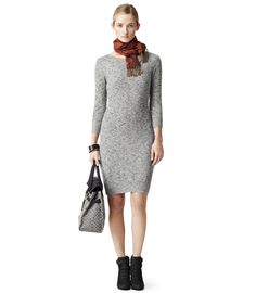 knit dress reiss moon soft grey knitted dress VCWSGZS