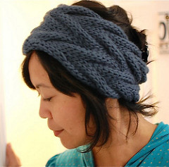 knit headband pattern free knitting pattern for vanessa wide cable headband and more headband  knitting patterns ... QFFXCJZ
