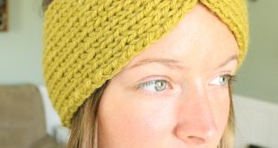 knit headband pattern turban style knit headband | simplymaggie.com YAEGKID