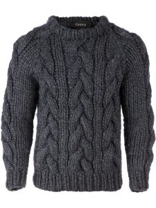 knits to cool weather! taakk - chunky cable knit sweater http://www ECOUVJA