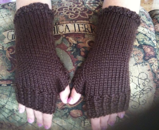 knitted fingerless gloves how to knit close-fitting fingerless gloves KXILJKK