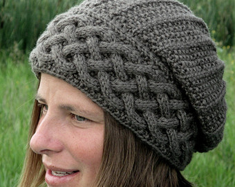 knitted hat patterns knit hat pattern / seamless hat knitting pattern / knitting pattern hat /  slouch JUBHWSV