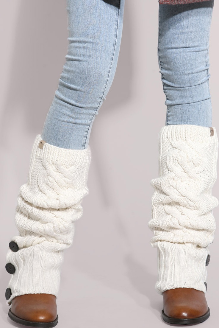 Knitted Leg Warmers ugg cable knit leg warmers BOKFIRH